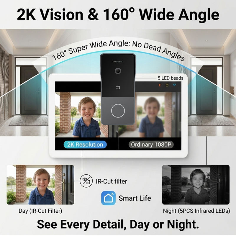 Tuya Smart Video Doorbell Outd - Smart Doorbell Wired 评论和价格