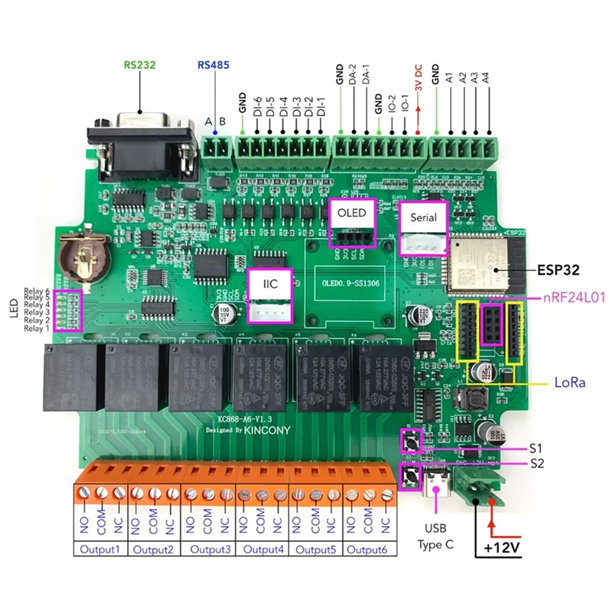 KC868-A6 Development Board MQT - Diy Home Automation System 评论和价格