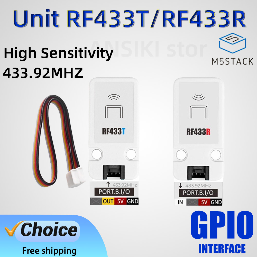M5Stack Unit RF433T/RF433R IoT - Diy Home Automation System 评论和价格