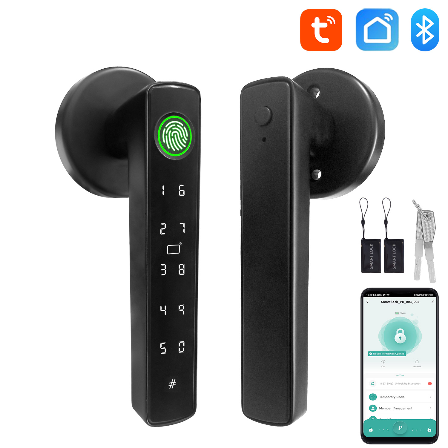 Tuya Smart Bluetooth Door Lock - Diy Home Automation System 评论和价格